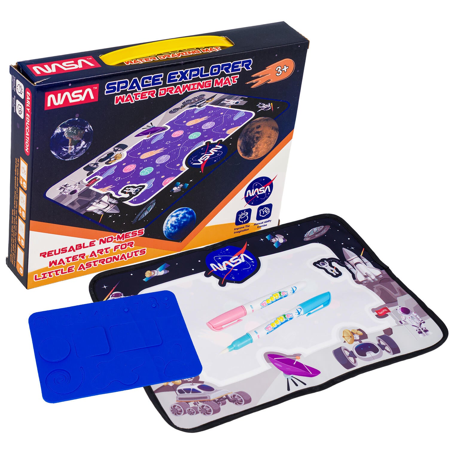 NASA Space Explorer Water Drawing Mat