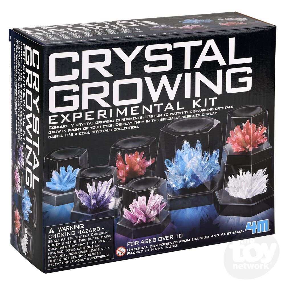 The Toy Network-Crystal Growing Experimental Kit-4M-03915-Legacy Toys