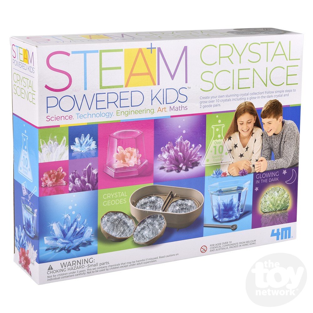 The Toy Network-STEAM - Crystal Science-4M-05534-Legacy Toys