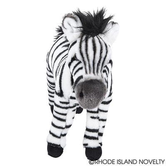 The Toy Network-12" Heirloom Standing Zebra-AP-HLSZE-Legacy Toys