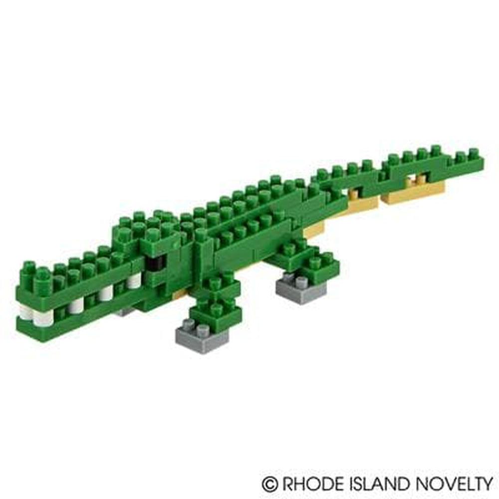 The Toy Network-Mini Blocks - Crocodile 61 Pieces-AM-MBCRO-Legacy Toys