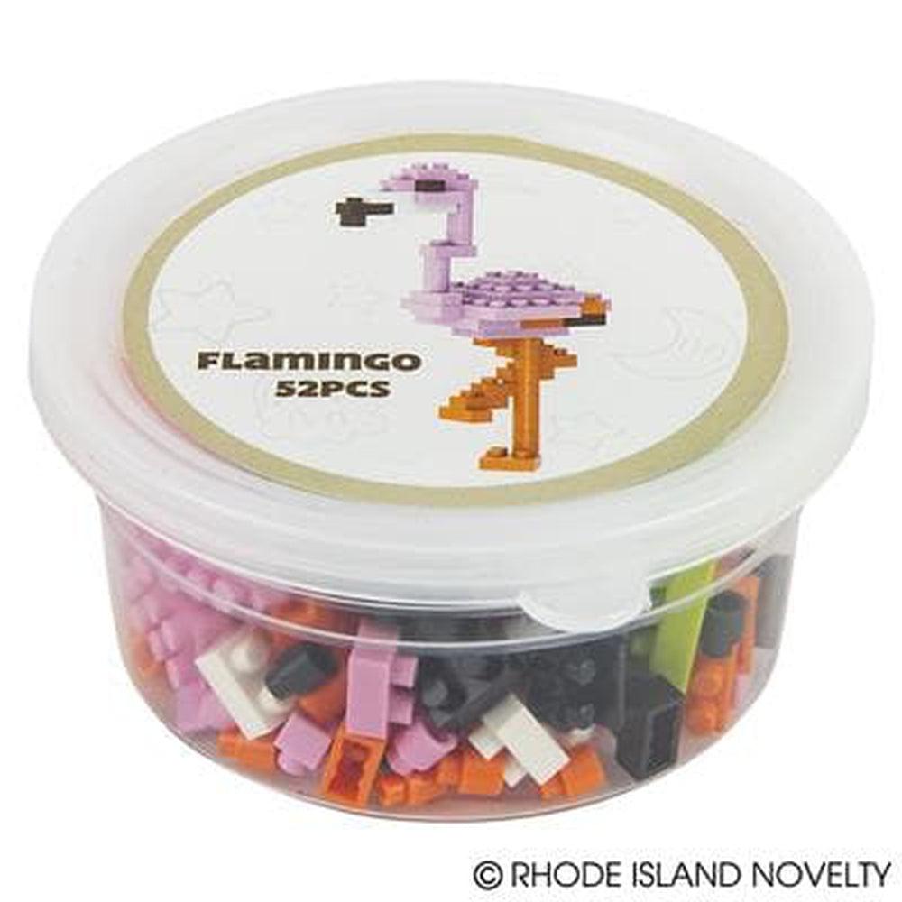 The Toy Network-Mini Blocks - Flamingo 52 Pieces-AM-MBFLA-Legacy Toys