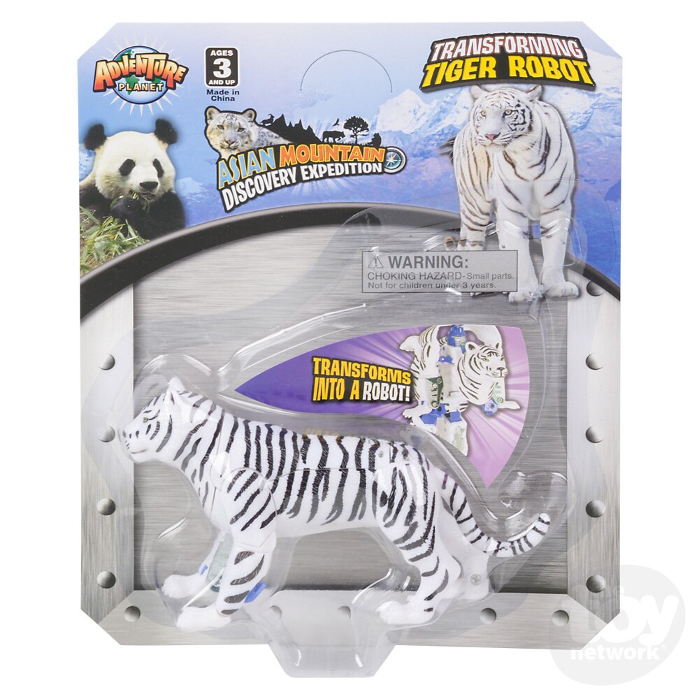The Toy Network-White Tiger Robot Action Figure-AM-RSWTI-Legacy Toys
