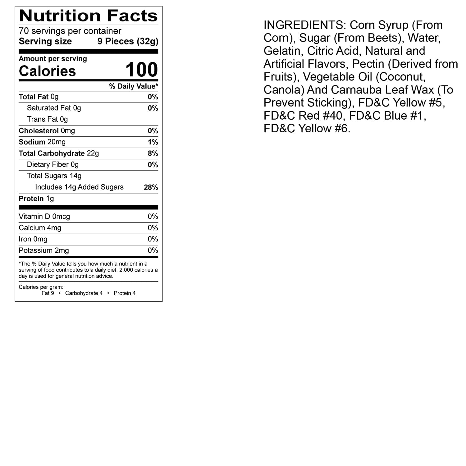 Albanese Confectionery-12 Flavor Gummi Bears 5 lb. Bag-50200-Legacy Toys