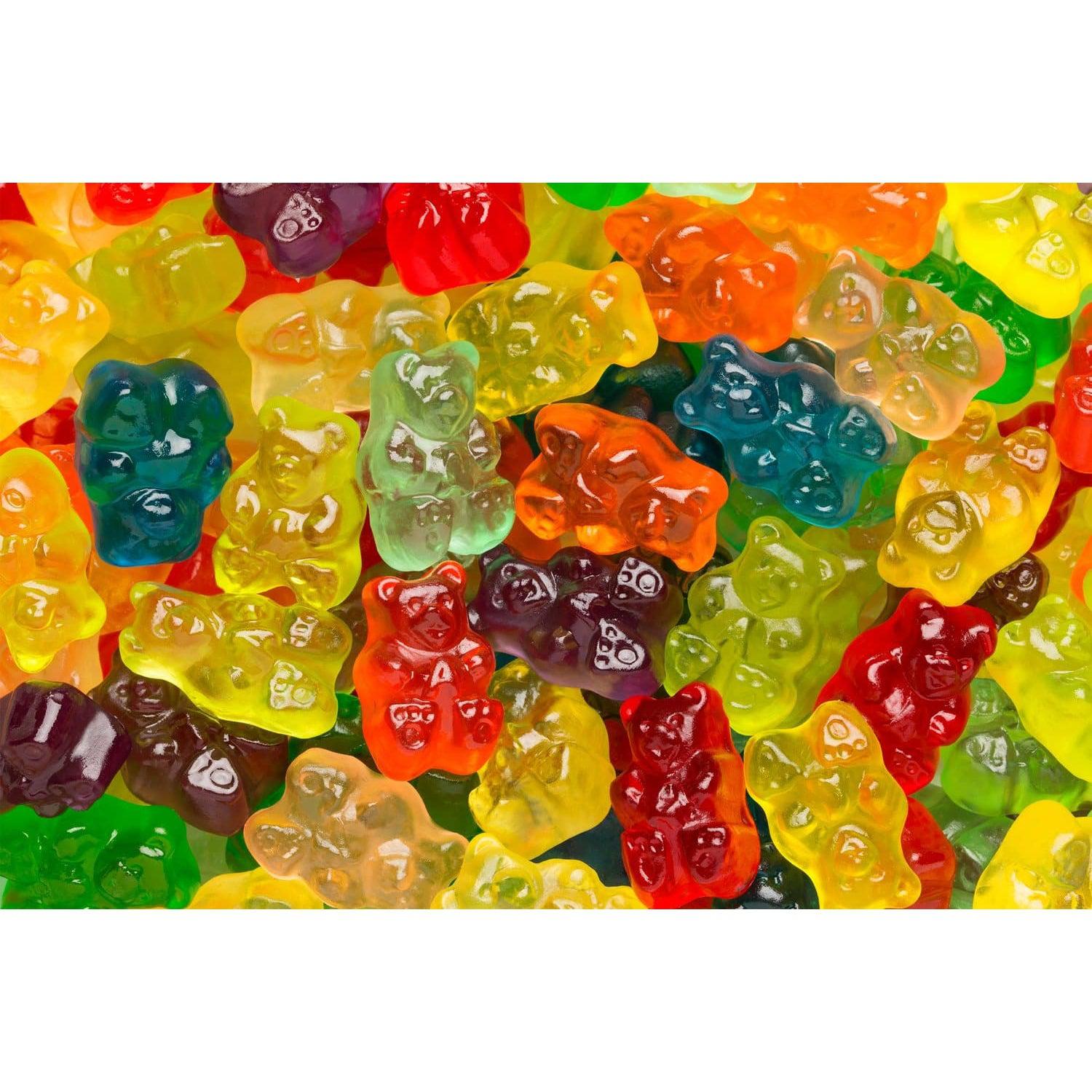 Albanese Confectionery-12 Flavor Gummi Bears 7.5 oz Peg Bag-53348-Legacy Toys
