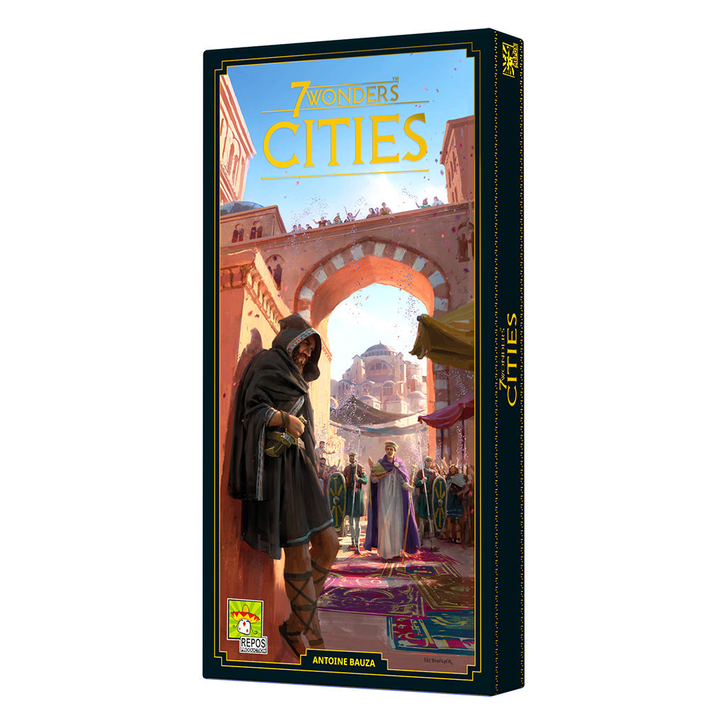 Asmodee-7 Wonders: Cities Expansion-SV03EN-Legacy Toys