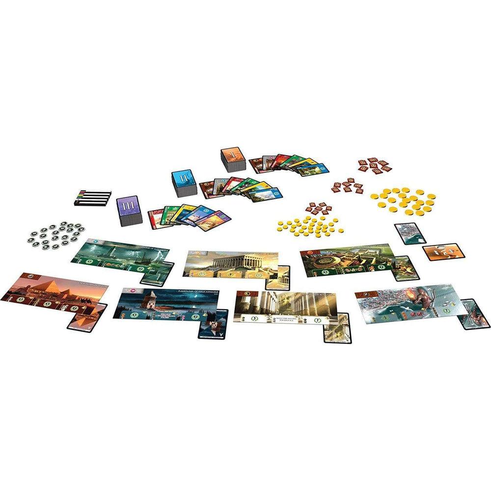Asmodee-7 Wonders Game-SEV01-Legacy Toys