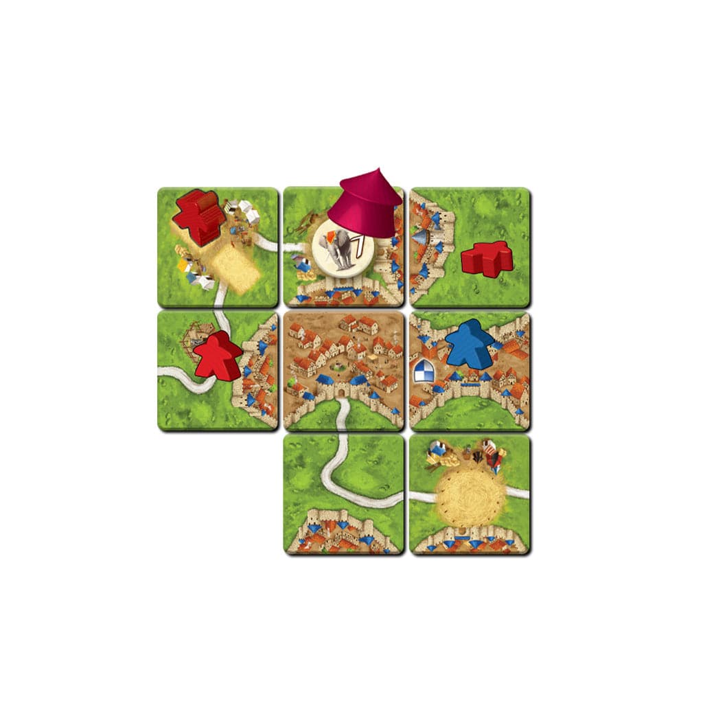 Asmodee-Carcassonne Expansion 10: Under the Big Top-ZM7820-Legacy Toys