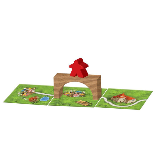 Asmodee-Carcassonne Expansion 8: Bridges, Castles and Bazaars-ZM7818-Legacy Toys