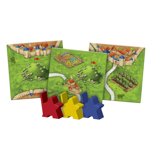Asmodee-Carcassonne Expansion 9: Hills and Sheep-ZM7819-Legacy Toys