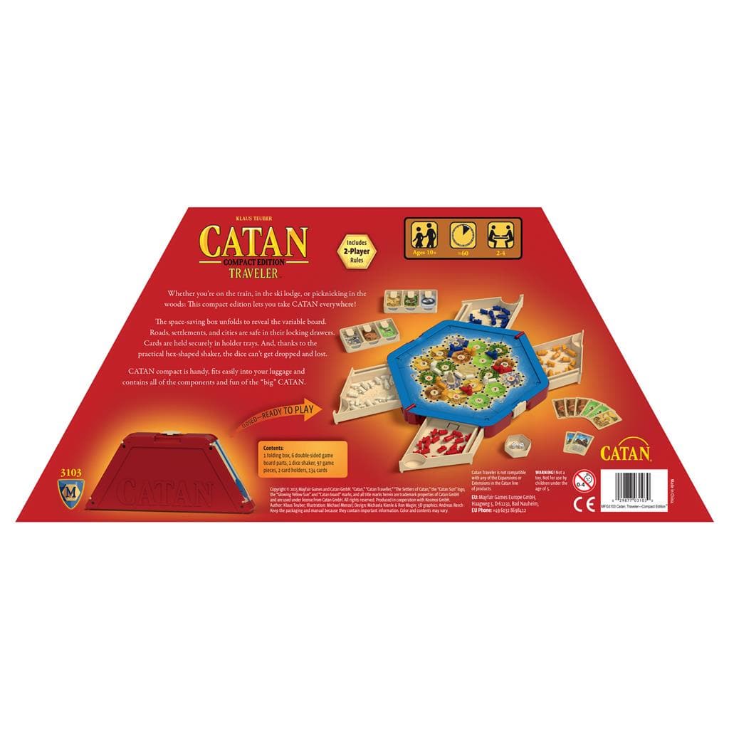 Asmodee-Catan - Traveler Edition-CN3103-Legacy Toys