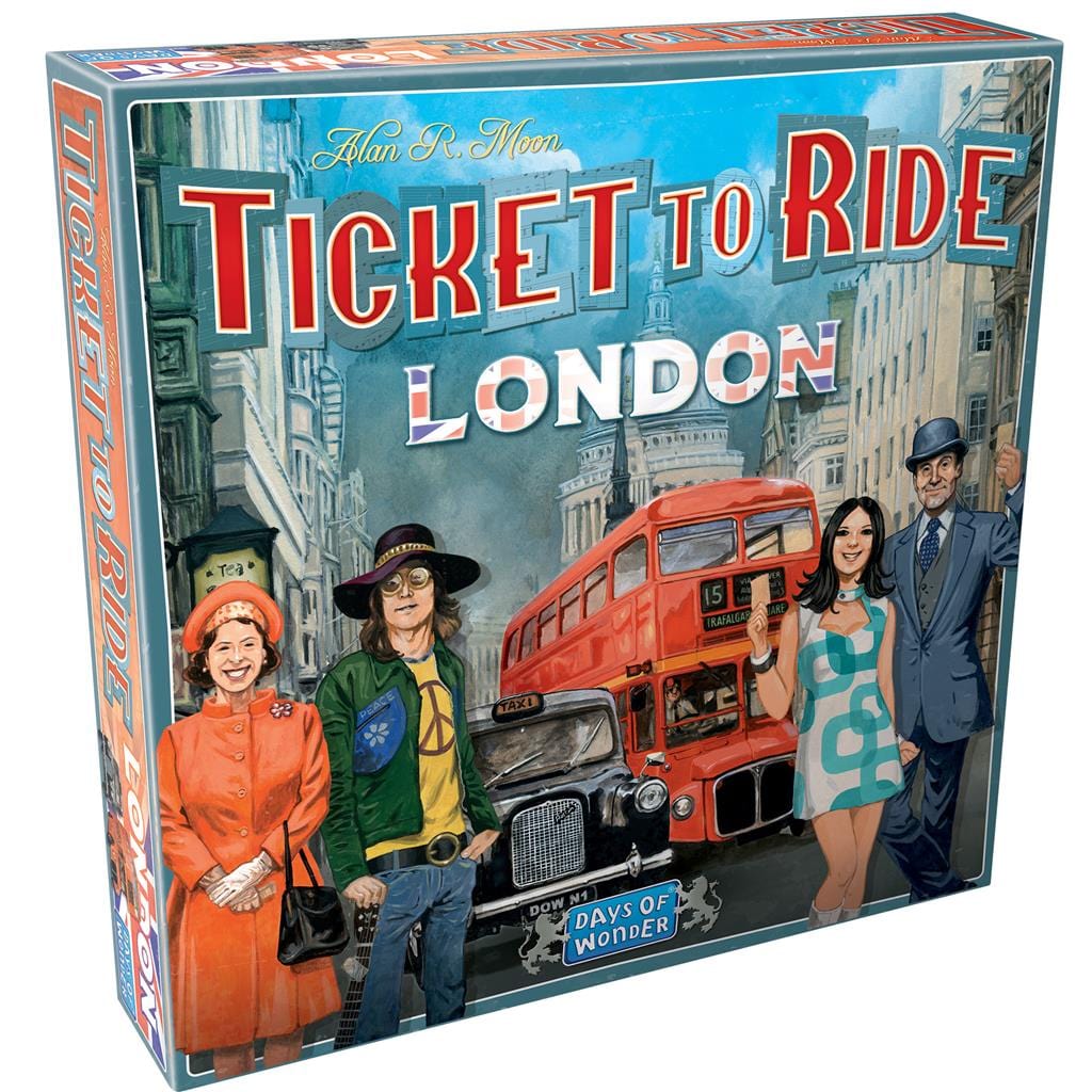 Asmodee-Ticket to Ride - London-DO7261-Legacy Toys