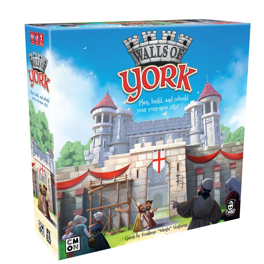 Asmodee-Walls of York-YRK001-Legacy Toys