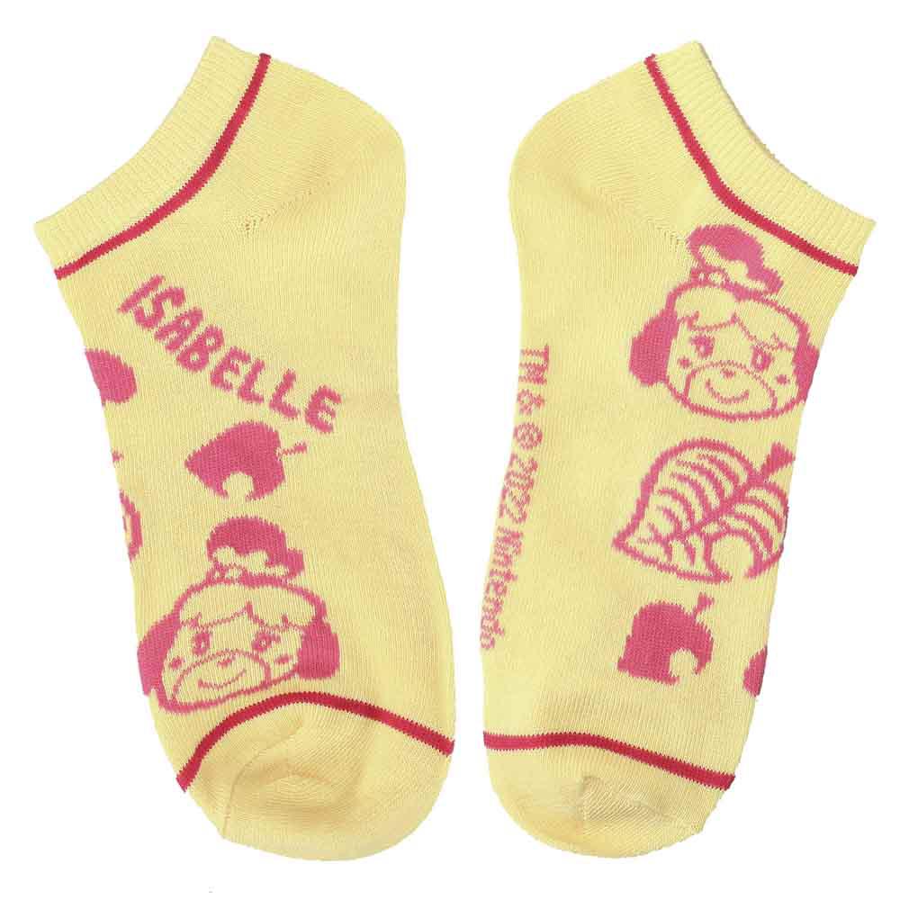 Bio World-Animal Crossing: Icons - 5 Pair Ankle Socks-ASF0FHMNAC00GS00-Legacy Toys