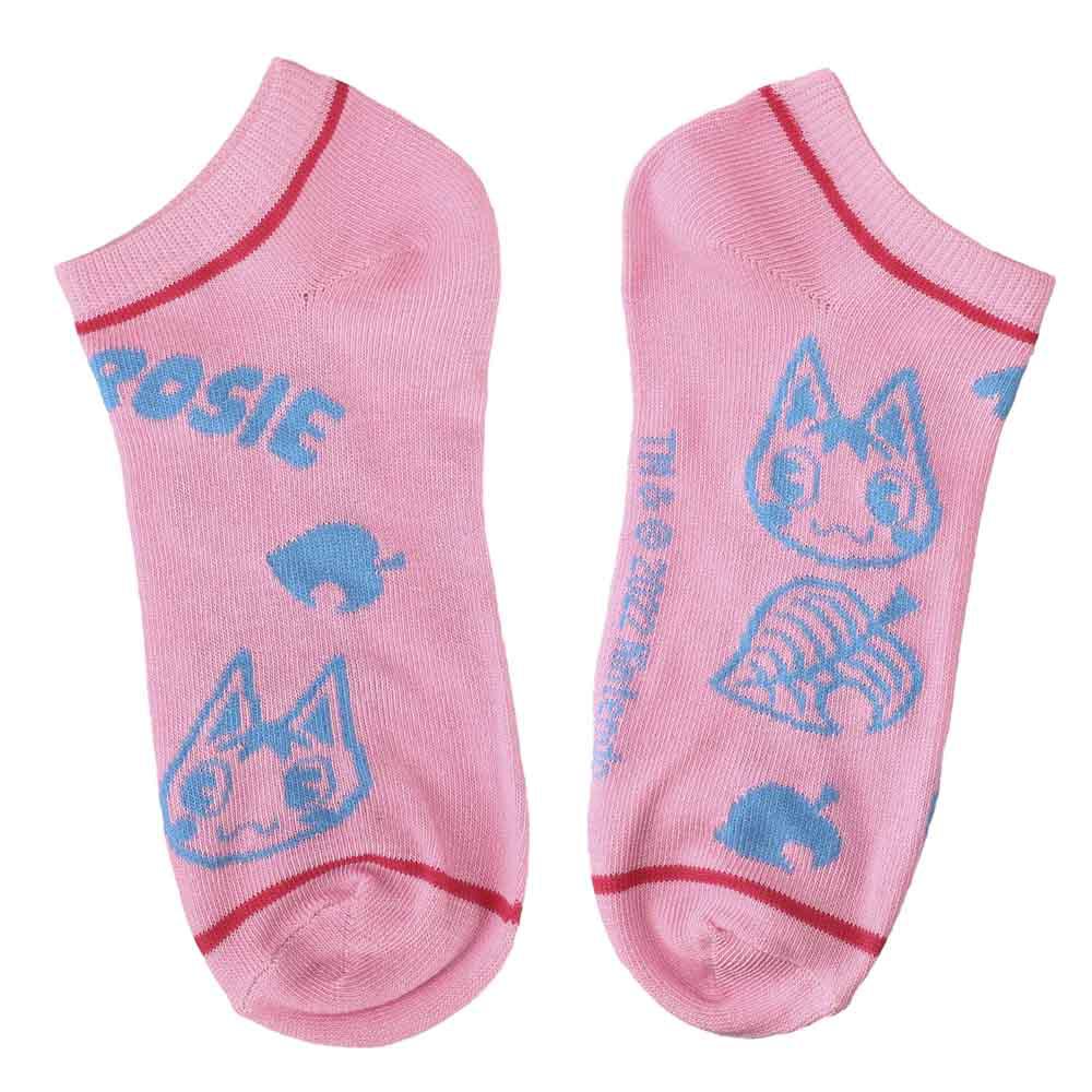 Bio World-Animal Crossing: Icons - 5 Pair Ankle Socks-ASF0FHMNAC00GS00-Legacy Toys