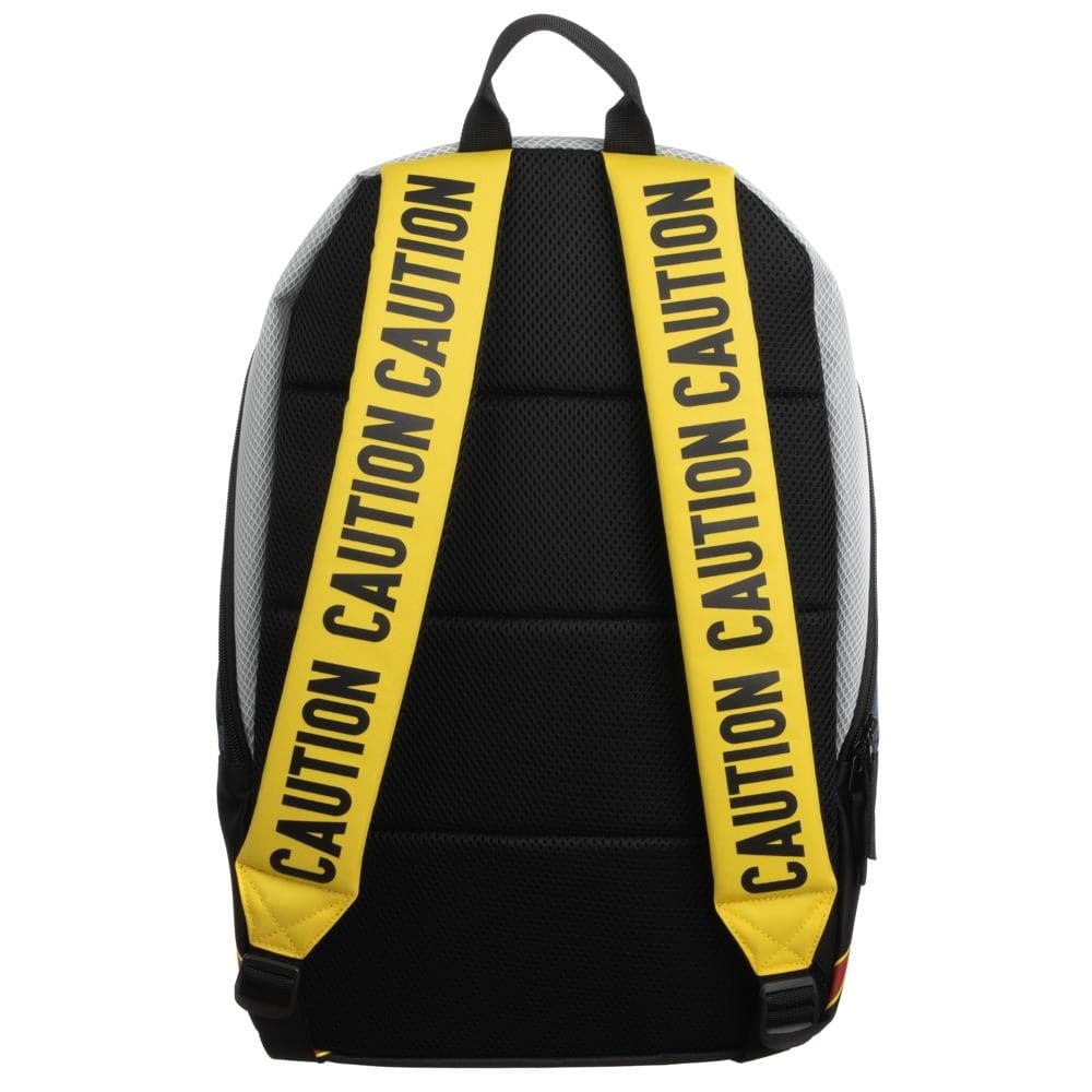 Bio World-Birds of Prey Harley Quin Faux Denim Ripstock Backpack-BP8USFBOP-Legacy Toys