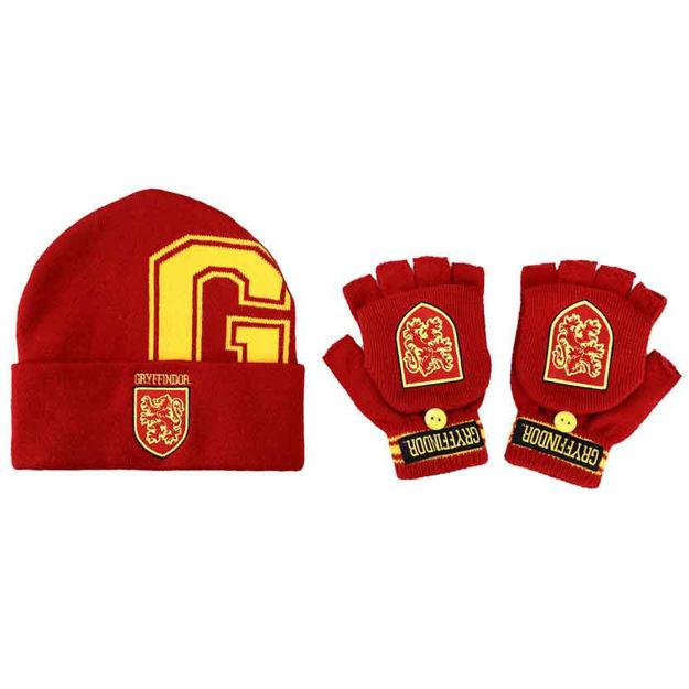 Bio World-Harry Potter: Gryffindor - Beanie & Glomitts Combo-CMM0W51HPTPP00-Legacy Toys