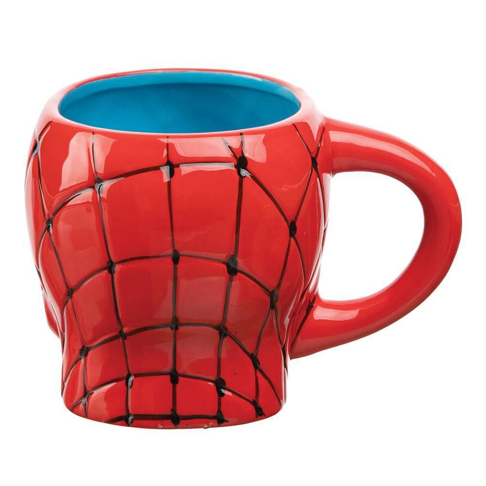 Bio World-Marvel Spider-Man 20 oz. Sculpted Ceramic Mug-VU8YRXUSM00VI11-Legacy Toys