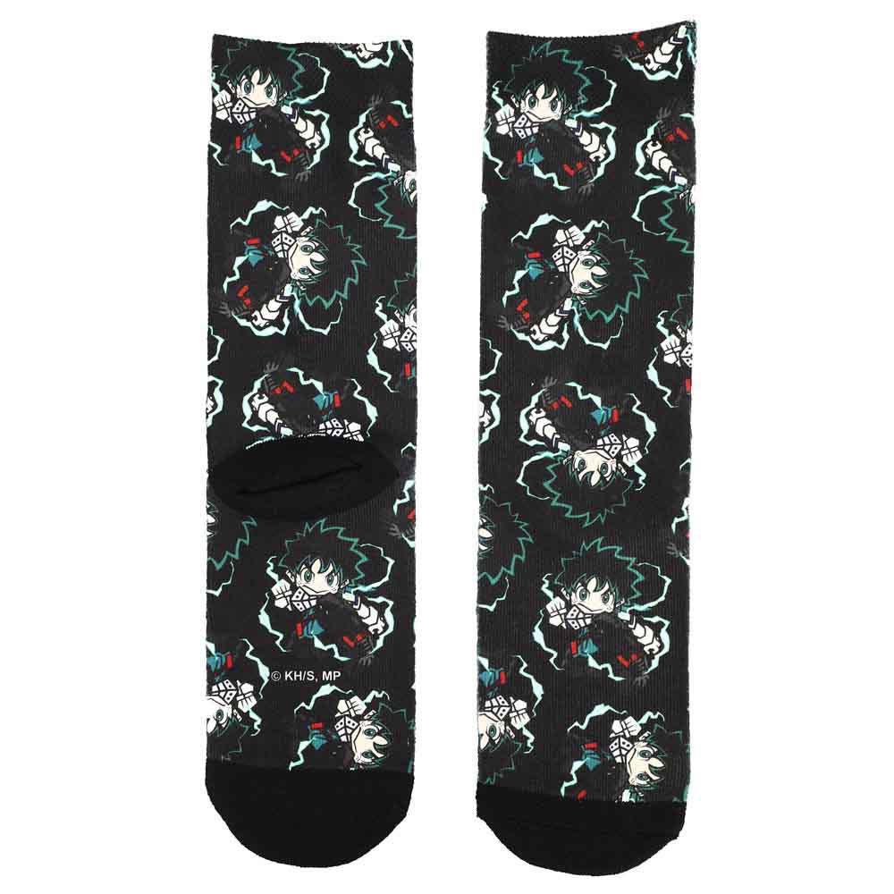 Bio World-My Hero Academia - Sublimated Print 3 Pair Youth Crew Socks-CRB0AUTMHAPP00-Legacy Toys