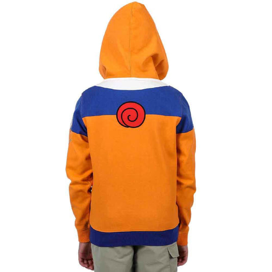 Bio World-Naruto Uzumaki Cosplay Youth Hoodie--Legacy Toys