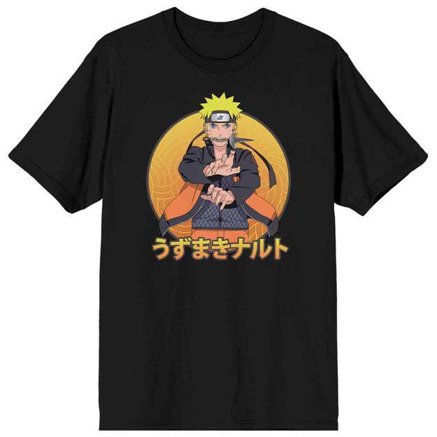 Bio World-Naruto Uzumaki Kanji Unisex Tee--Legacy Toys