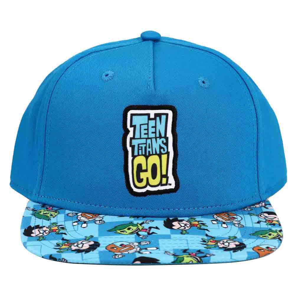 Bio World-Teen Titans Go! Youth Flat Bill Snapback Hat-SBB0NBYTTGPP00-Legacy Toys