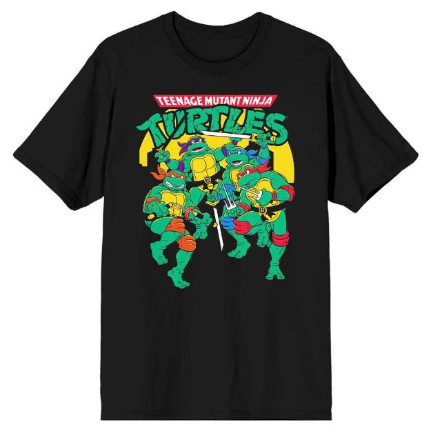 Bio World-Teenage Mutant Ninja Turtles Retro Unisex Tee--Legacy Toys