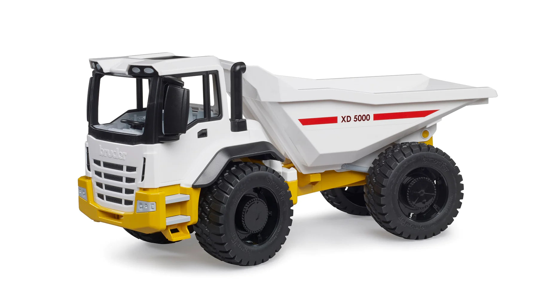 Bruder-Bruder Dump truck yellow/white-03420-Legacy Toys