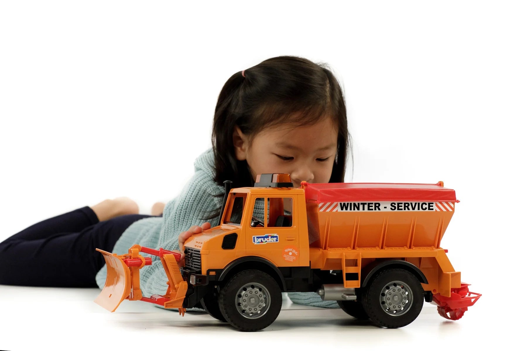 Bruder-MB Snow Plow-02572-Legacy Toys