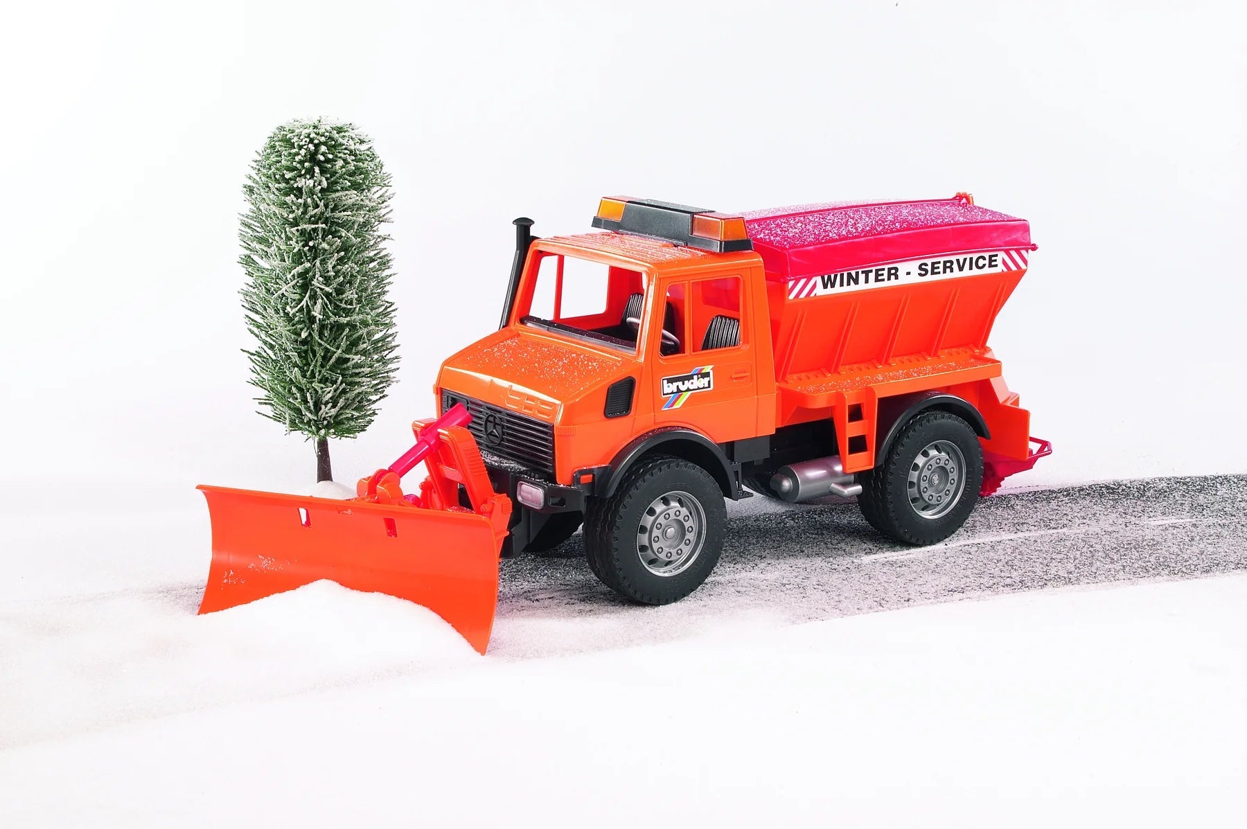 Bruder-MB Snow Plow-02572-Legacy Toys