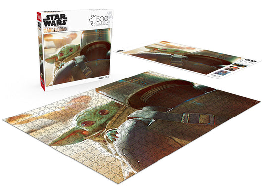 Buffalo Games-Star Wars: The Mandalorian: The Child - 500 Piece Puzzle-3368-Legacy Toys