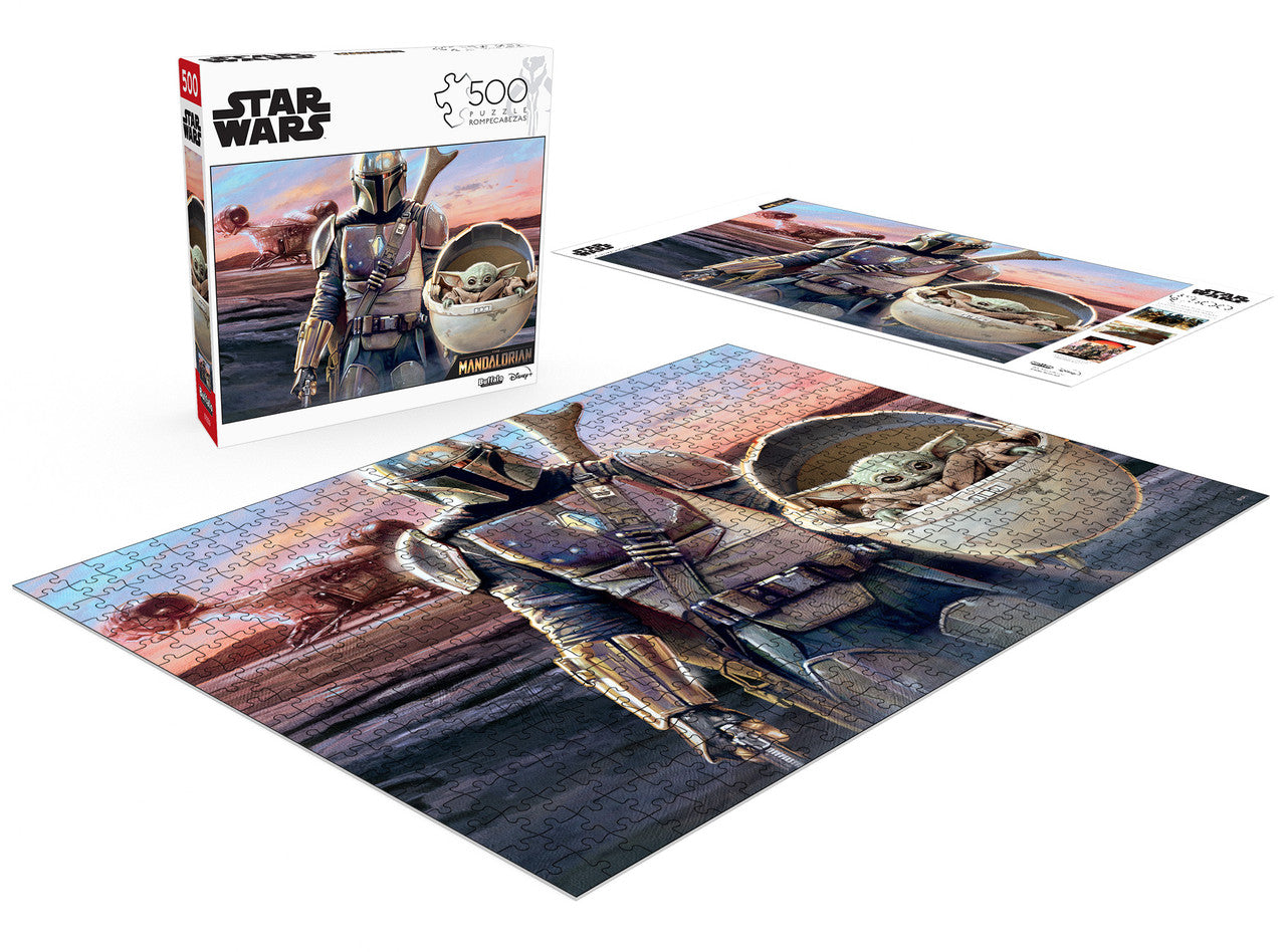 Buffalo Games-Star Wars: The Mandalorian: This Is The Way - 500 Piece Puzzle-3370-Legacy Toys