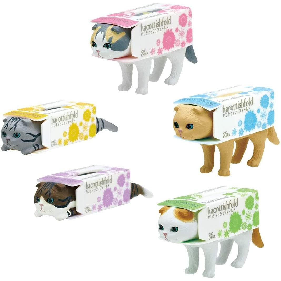 Clever Idiots-Kitan Club - Cat in Box of Tissues Blind Box - Assorted Styles-KC-047-Legacy Toys