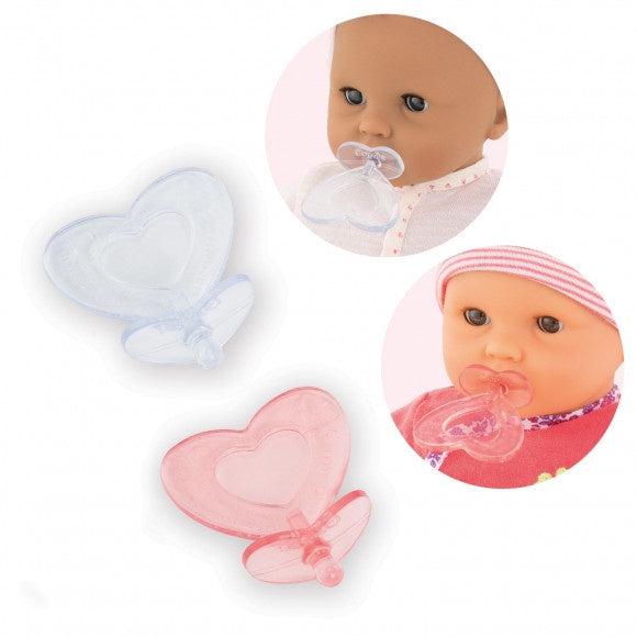 Corolle-2 Pacifiers for 12-inch Baby Doll-110210-Legacy Toys