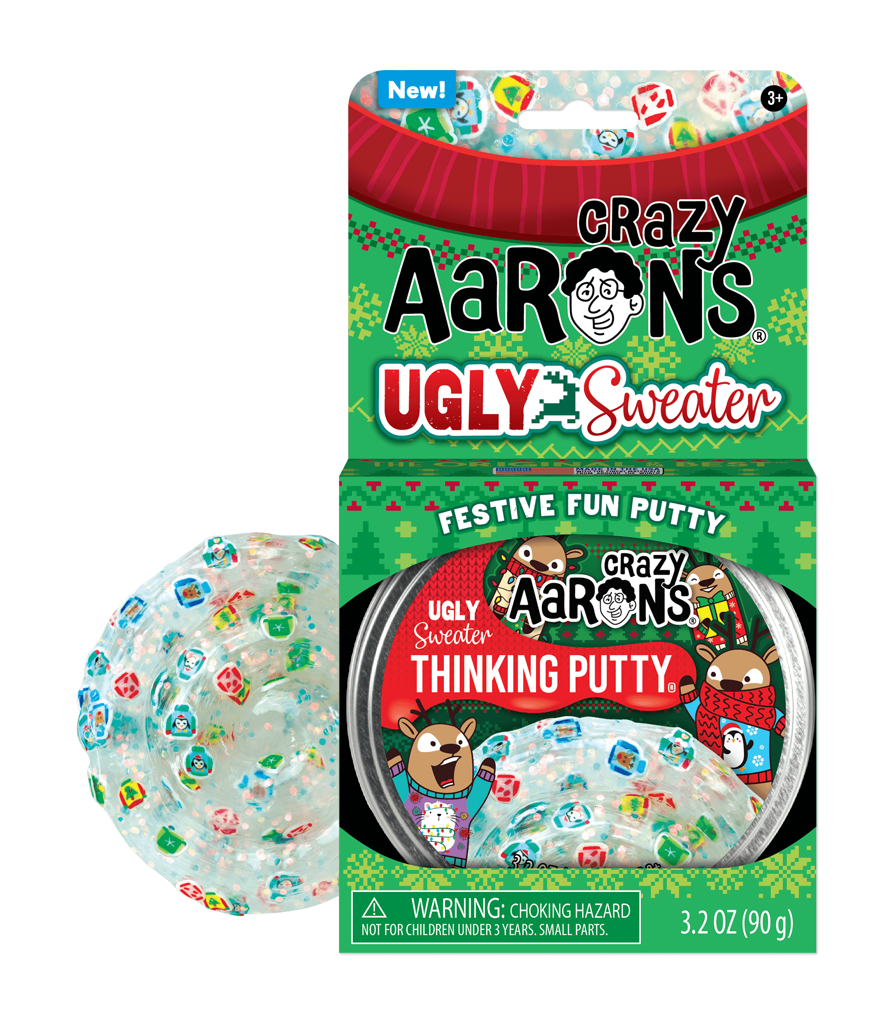 Crazy Aaron's-Crazy Aaron's 4" - Ugly Sweater-UG020-Legacy Toys