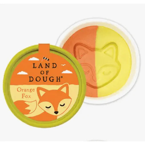 Crazy Aaron's-Land Of Dough 1.5 oz. Mini Cup - Orange Fox-LD-OGTS1-Legacy Toys