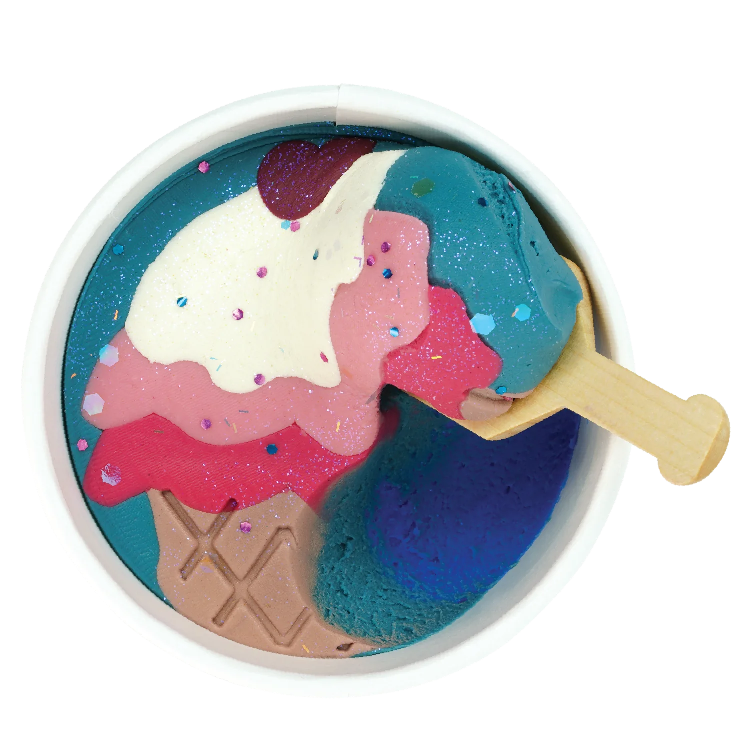 Crazy Aaron's-Land Of Dough 7 oz. Luxe Cup - Ice Cream Dream-LD-ICLS7-Legacy Toys