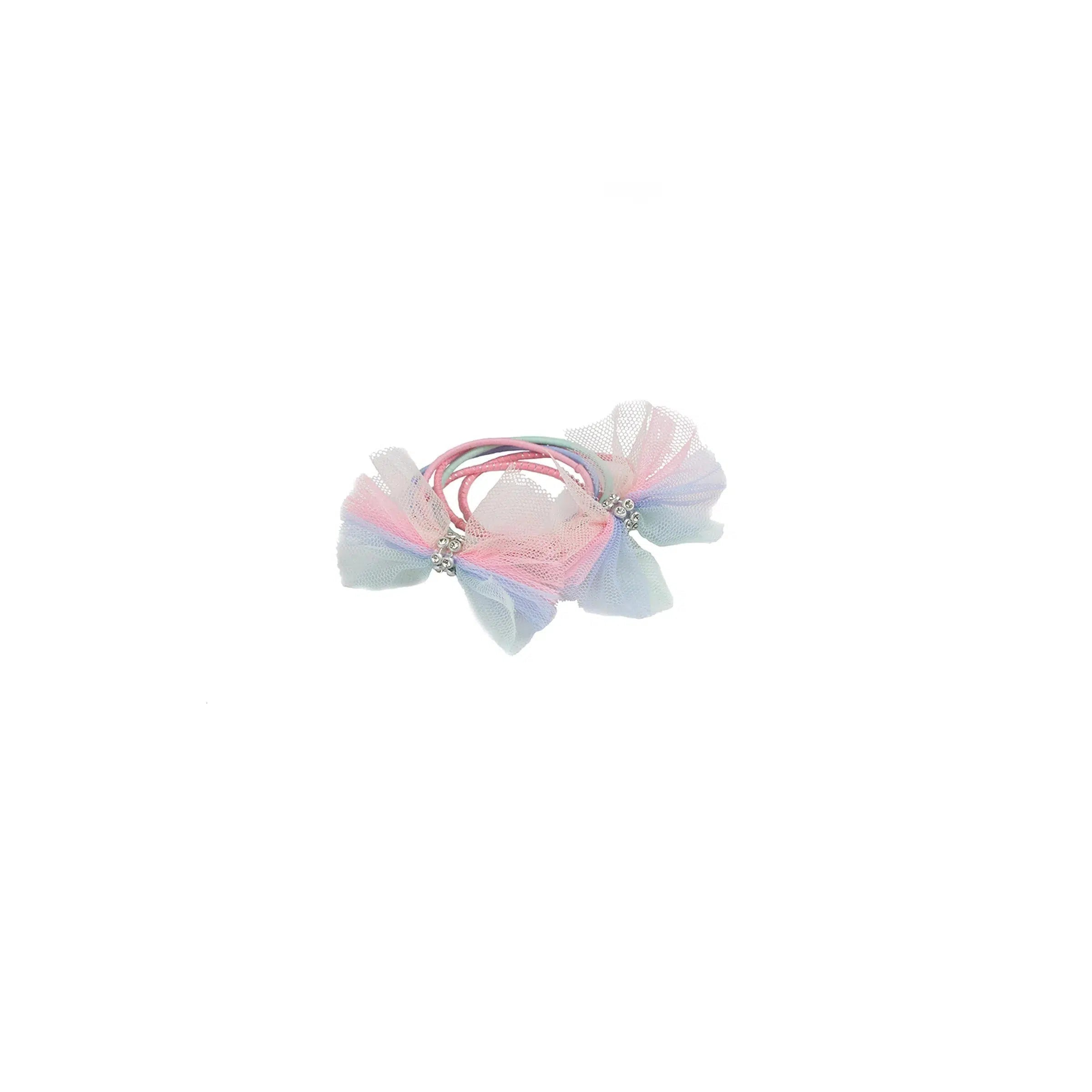 Creative Education-Pretty Pastel Hair Ties - 6Pc-88775-Legacy Toys