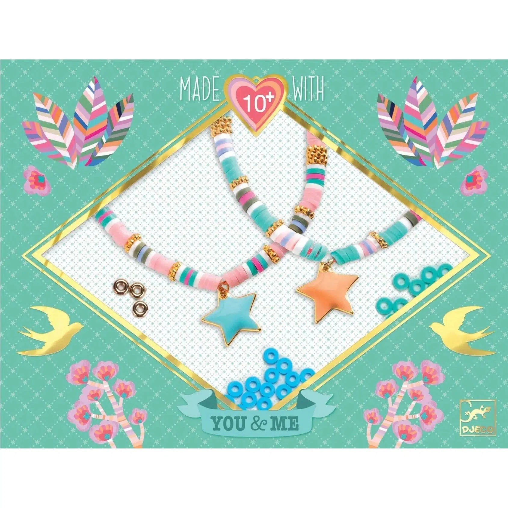 DJECO-Star Heishi Beads & Jewelry-DJ00021-Legacy Toys