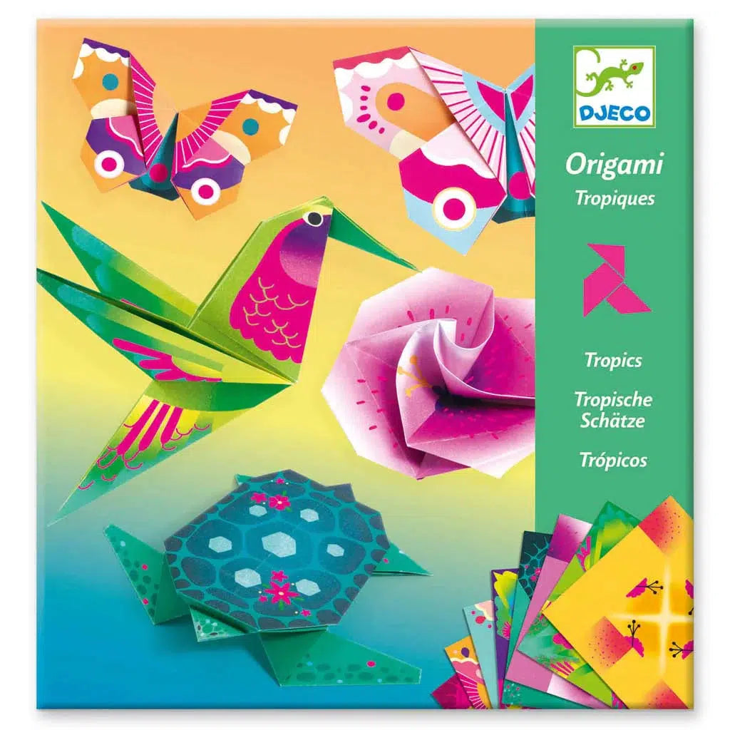 DJECO-Tropics Origami-DJ08754-Legacy Toys