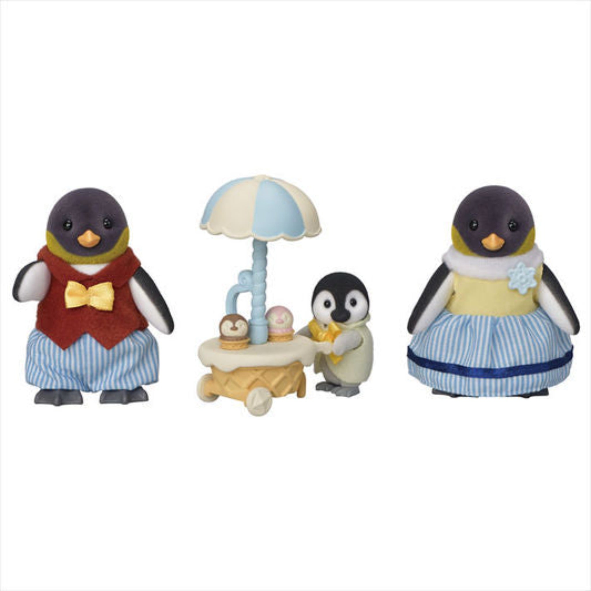 Epoch Everlasting Play-Calico Critters Penguin Family-CC2062-Legacy Toys