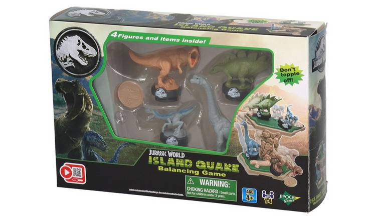 Epoch Everlasting Play-Jurassic World - Island Quake Balancing Game-7527-Legacy Toys