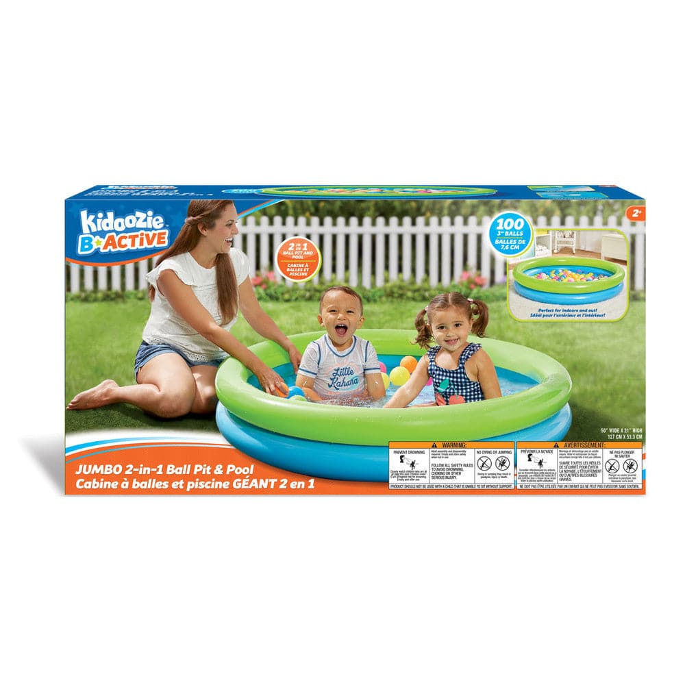 Epoch Everlasting Play-Kidoozie JUMBO 2-in-1 Ball Pit & Pool-G02652-Legacy Toys