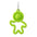 Fat Brain Toys-Lil Dimpl Assorted Keychain-FA349-G-Green-Legacy Toys
