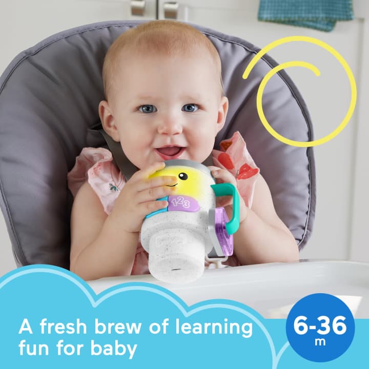 Fisher Price-Fisher Price Laugh & Learn Coffee Mug-HRP35-Legacy Toys