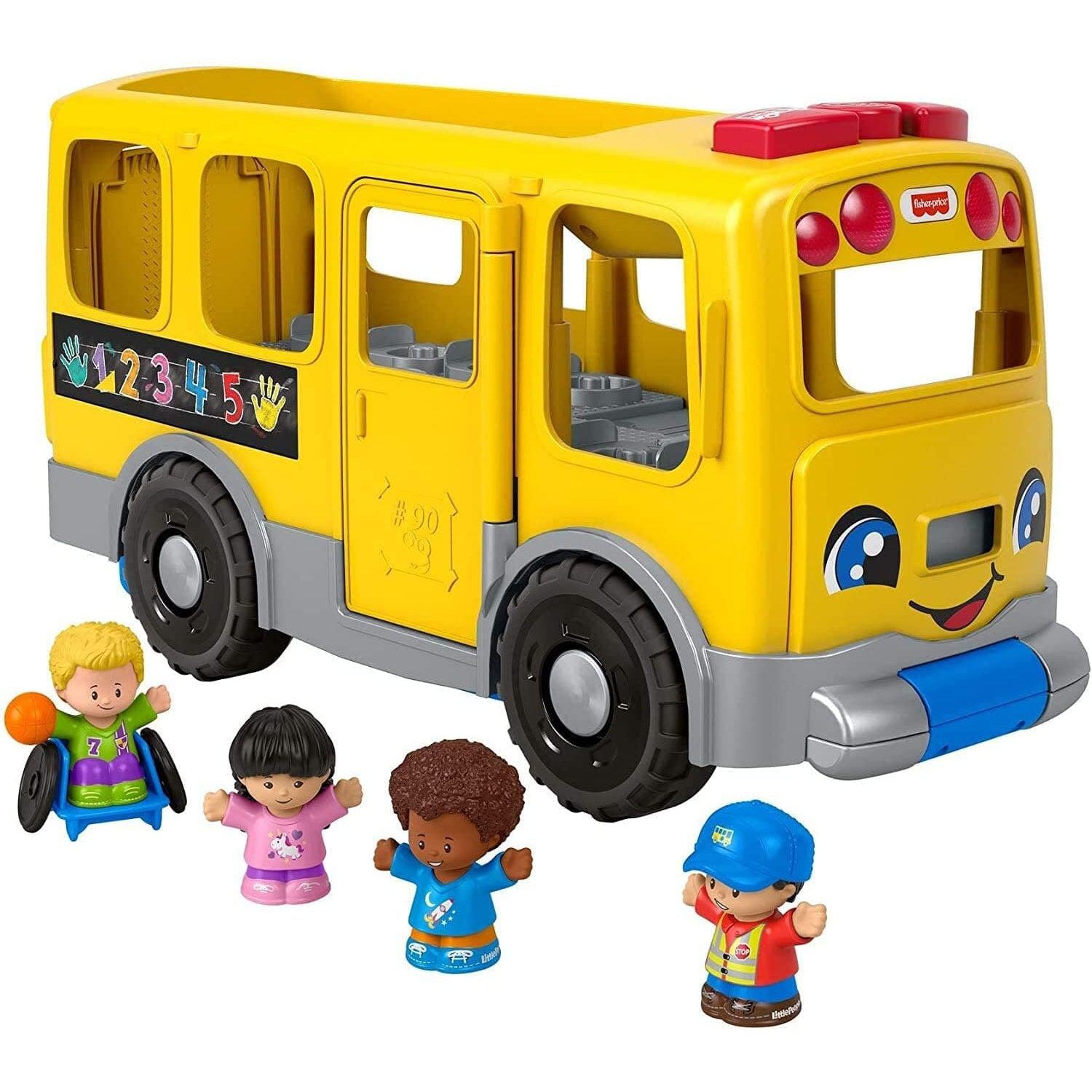 Fisher Price-Fisher-Price Little People - Big Yellow School Bus-GLT75-Legacy Toys