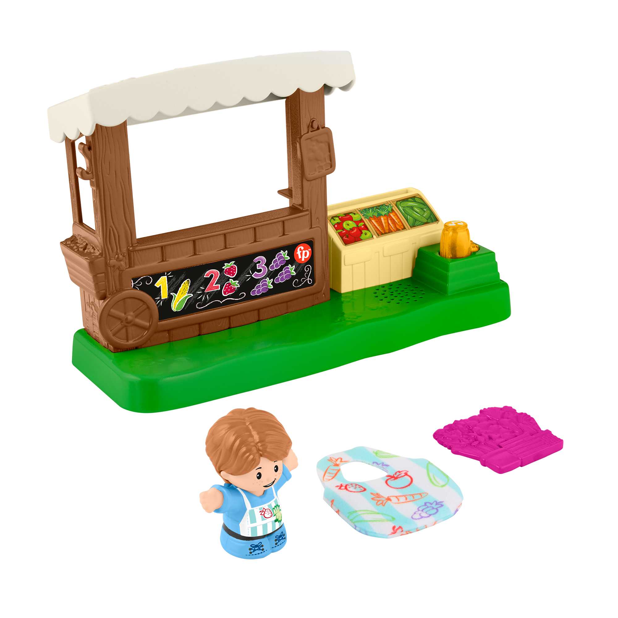 Fisher Price-Fisher-Price Little People - Farmers Market-HCC65-Legacy Toys