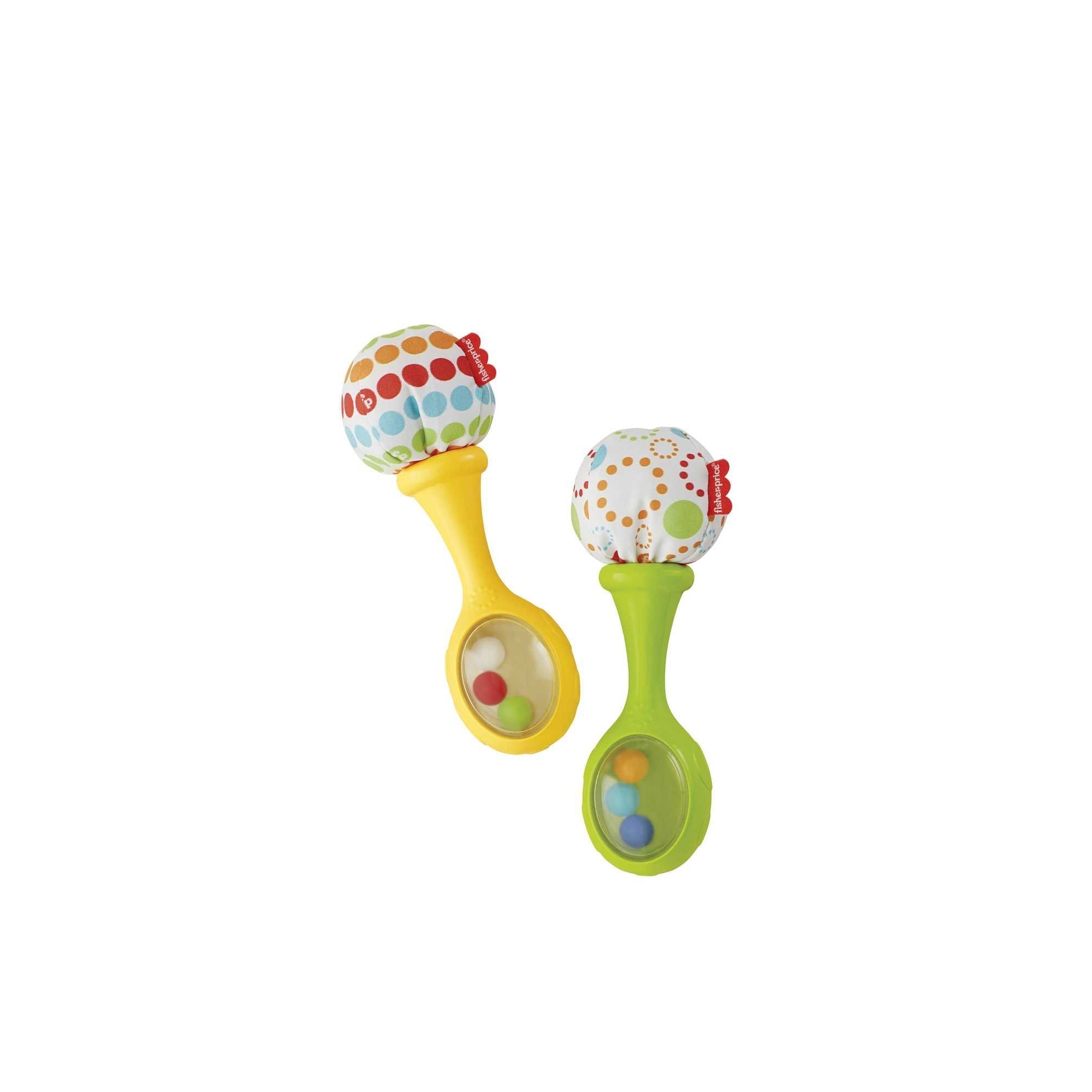 Fisher Price-Fisher-Price Rattle 'n Rock Maracas-BLT33-Legacy Toys