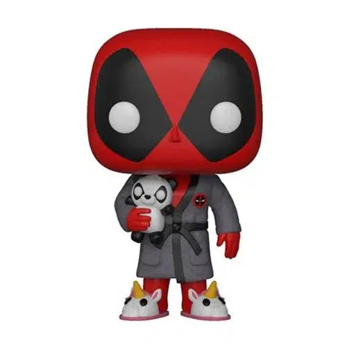 Funko-Deadpool - Bedtime Deadpool in Robe Pop! Vinyl Figure-FU3118-Legacy Toys