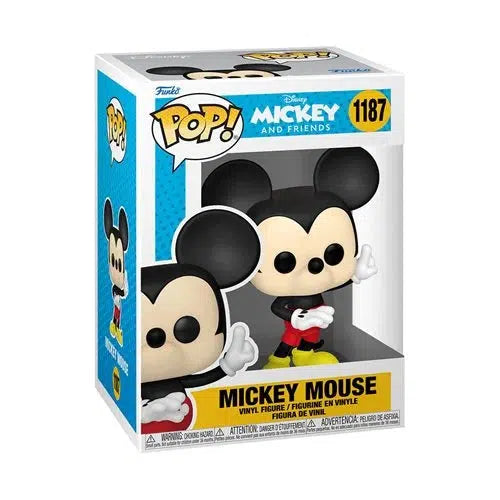 Funko-Disney Classics - Mickey Mouse Pop! Vinyl Figure-FU59623-Legacy Toys